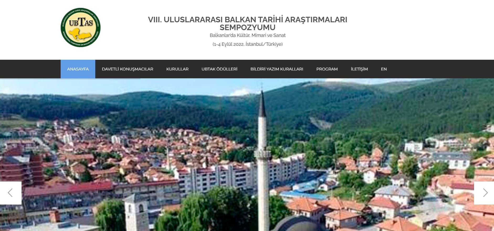 8. Uluslararası Balkan Tarihi Araştırmaları Sempozyumu
