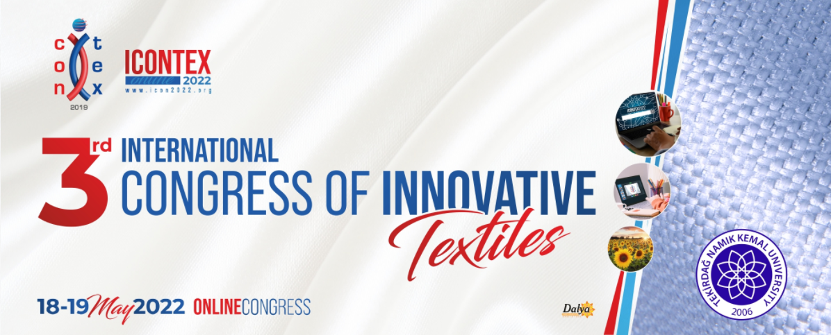 3. International Congress of Innovative Textiles-ICONTEX 2022