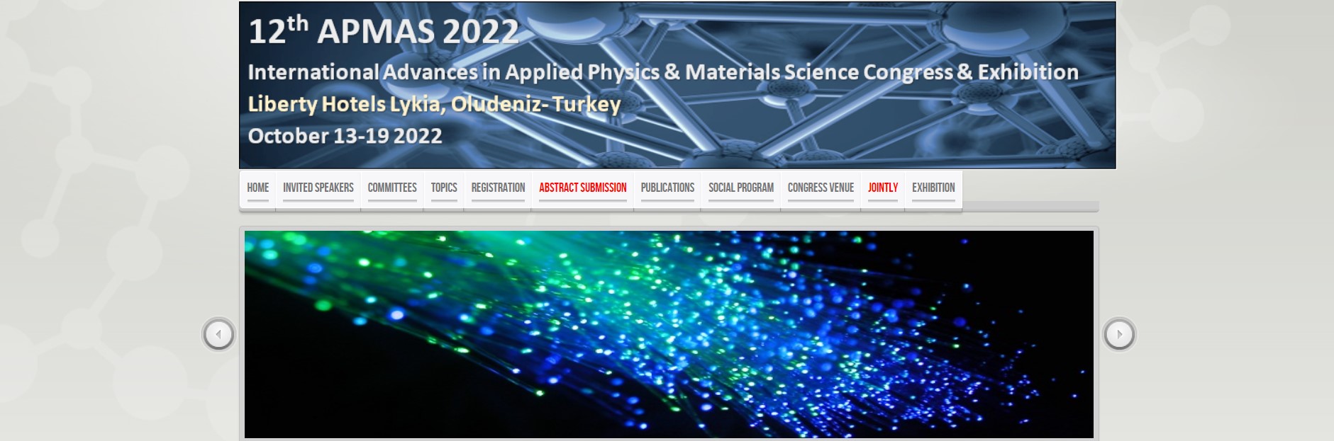 12. International Advances in Applied Physics and Materials Science Congress and Exhibition – APMAS 2022