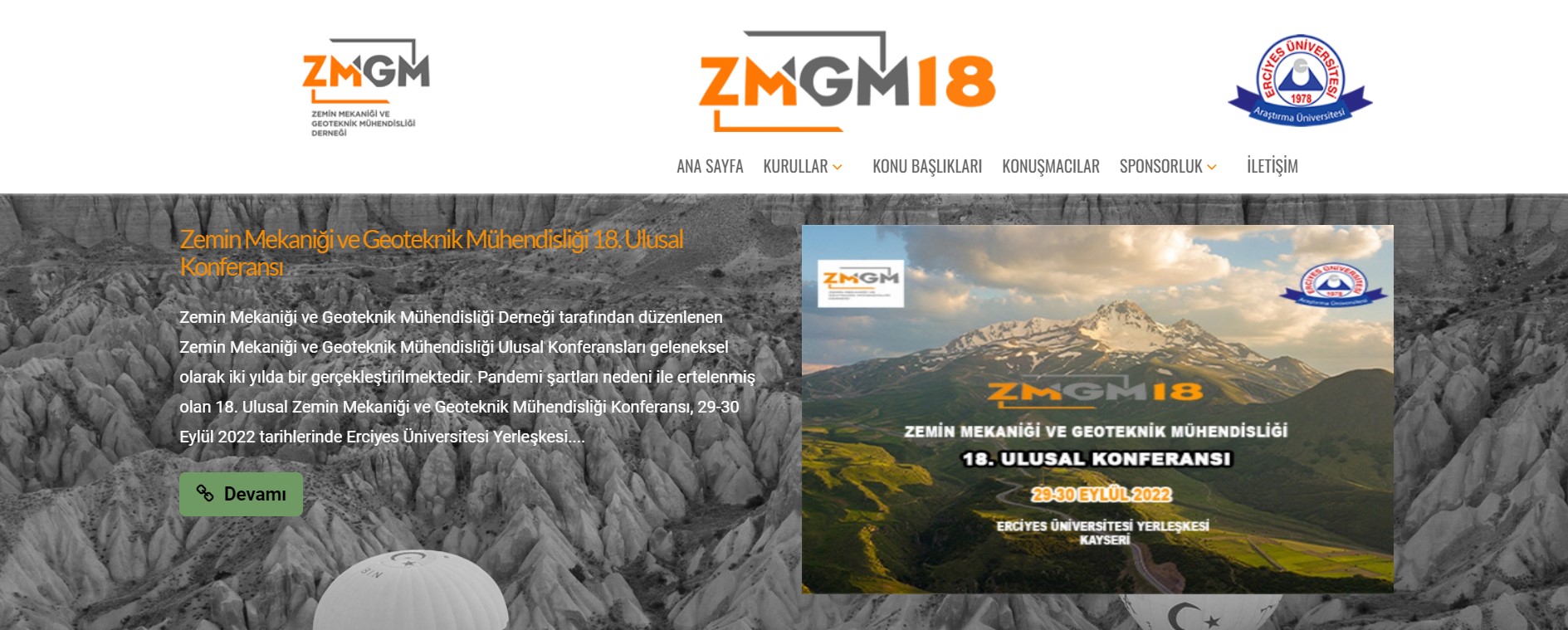 18. Ulusal Zemin Mekaniği ve Geoteknik Mühendisliği Konferansı