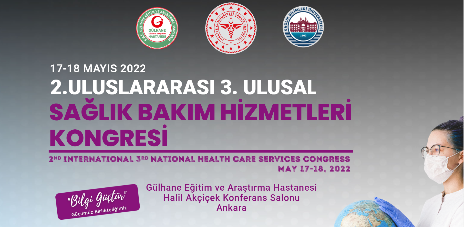 2. Uluslarası 3. Ulusal Sağlık Bakım Hizmetleri Kongresi 2022