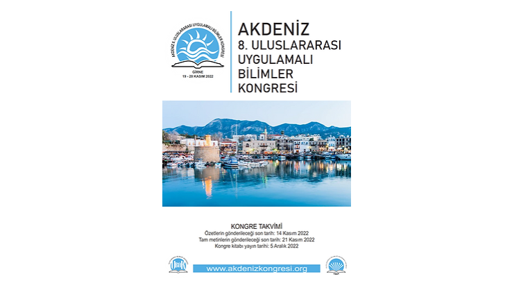 Akdeniz Zirvesi 8. Uluslararası Uygulamalı Bilimler Kongresi