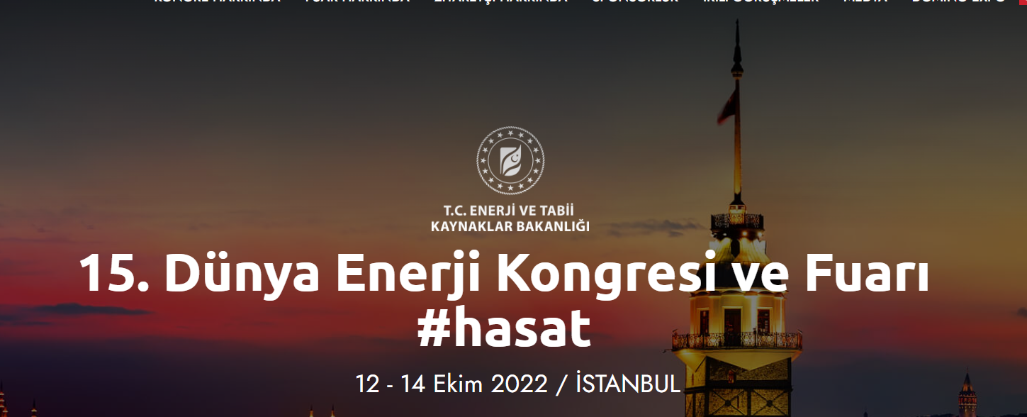 15. EIF  Dünya Enerji Kongresi ve Fuarı