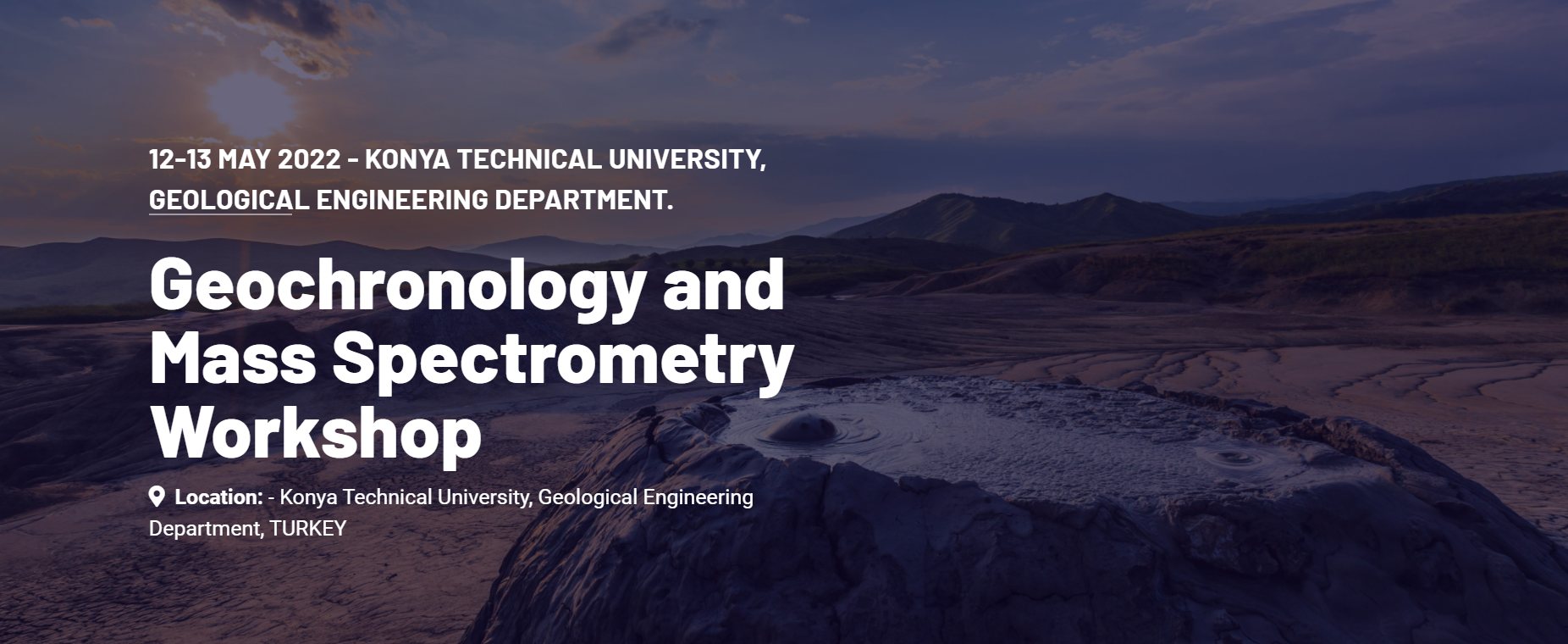 Geochronology and Mass Spectrometry Workshop 2022