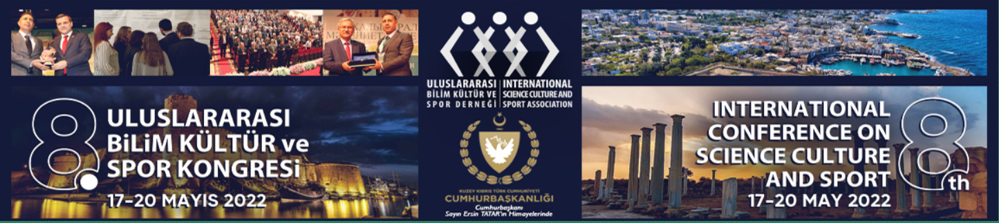 8. Uluslararası Bilim Kültür ve Spor Kongresi