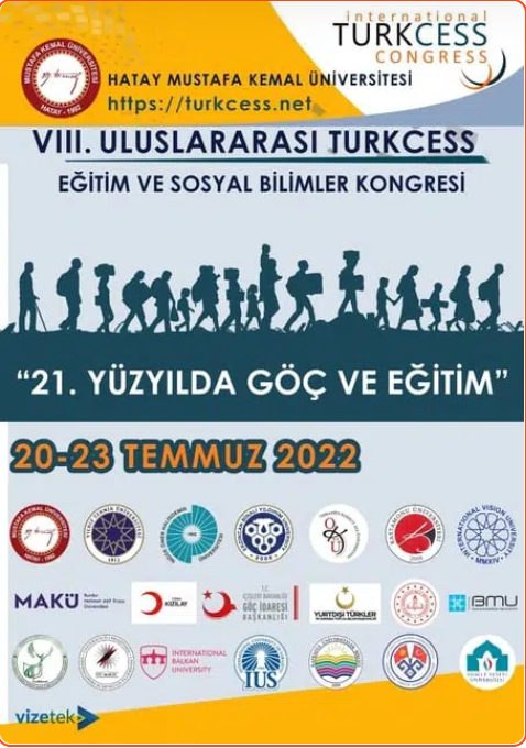 8. Uluslararası TURKCESS Eğitim ve Sosyal Bilimler Kongresi