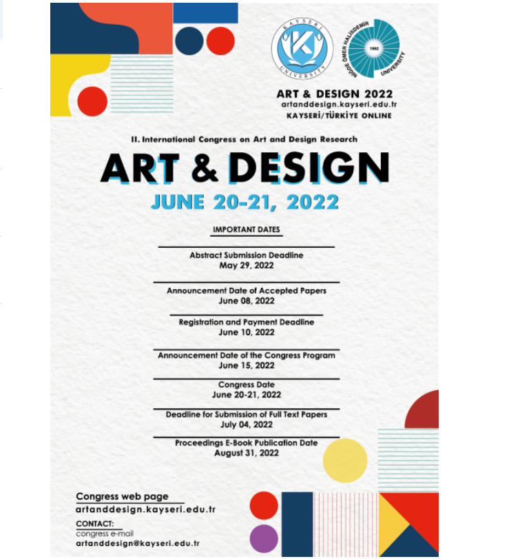 2. International Congress on Art and Desing Research