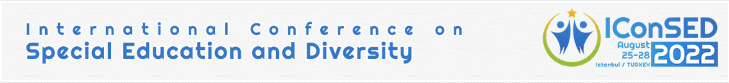 International Conference on Special Education and Diversity – IConSED 2022