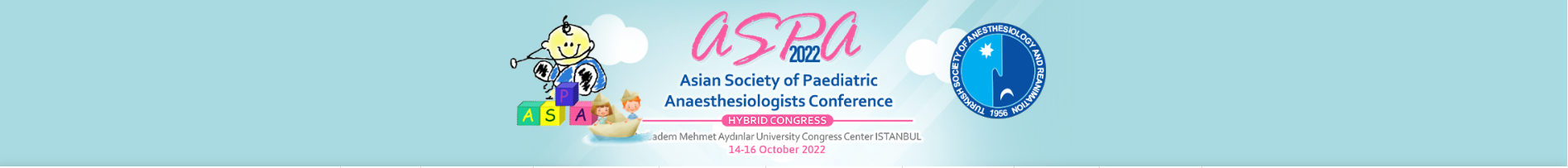Asian Society of Paediatric Anaesthesiologists Conference -ASPA 2022
