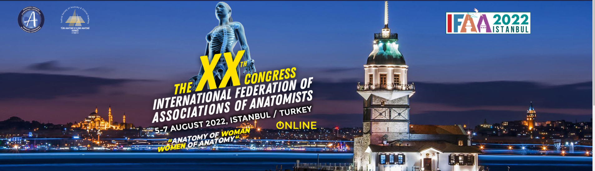 The 20. Congress International Federation of Associations of Anatomists-IFAA 2022