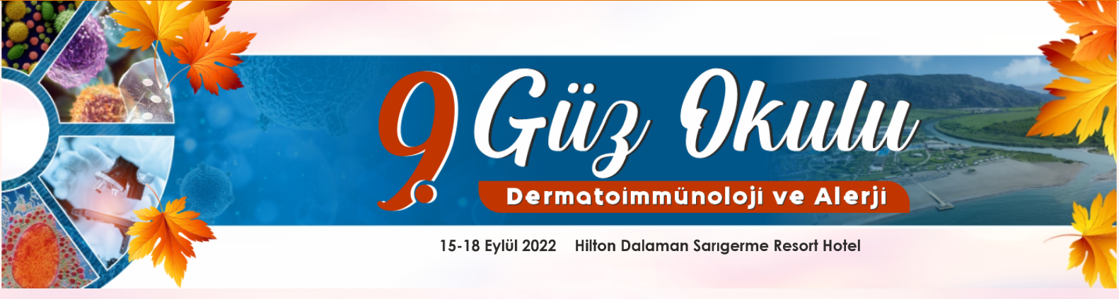 Dermatoimmünoloji ve Alerji Derneği 9. Güz Okulu